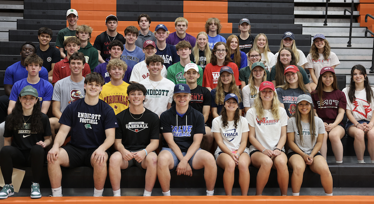 group of student athletes
